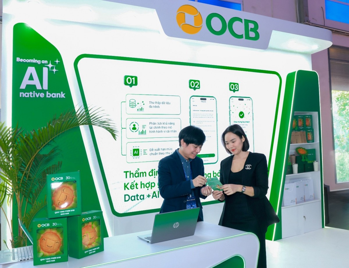 OCB tối ưu trải nghiệm tài chính từ dữ liệu và AI