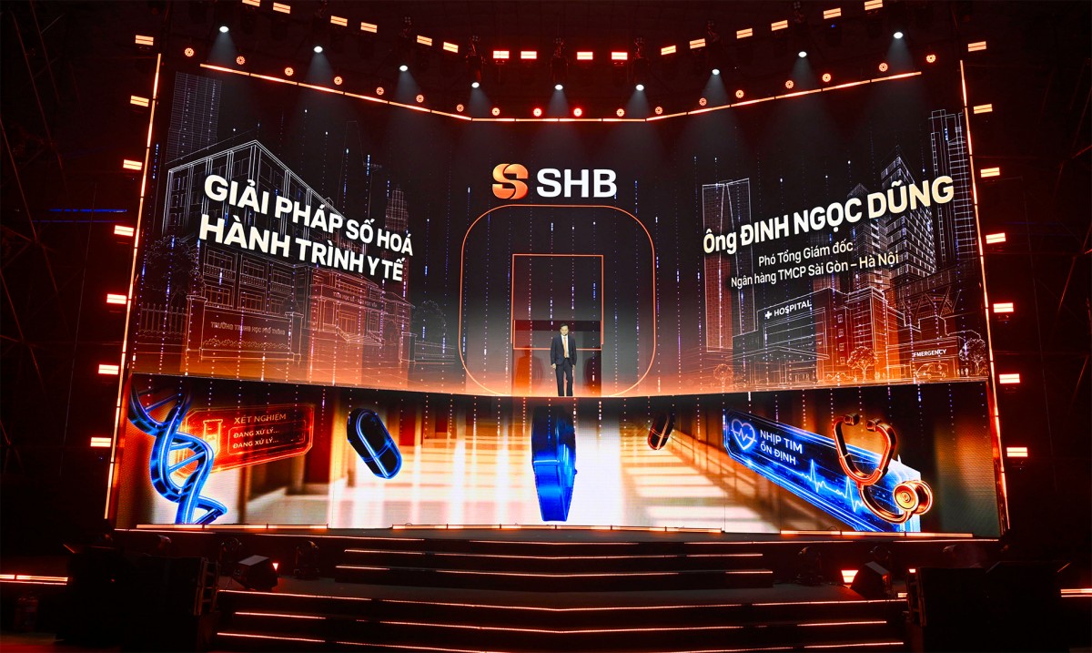 SHB SAHA Shop gây ấn tượng tại sự kiện Chuyển đổi số ngành Ngân hàng 2026