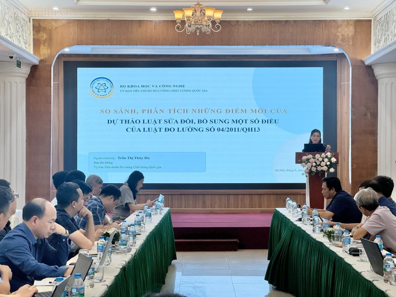 Bà Trần Thị Thúy Hà, Ban Đo lường, Ủy ban Tiêu chuẩn Đo lường Chất lượng Quốc gia phân tích những điểm mới của dự thảo Luật