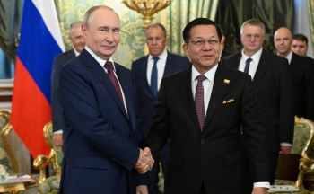 Ông Putin: Nga xem xét xây nhà máy lọc dầu tại Myanmar