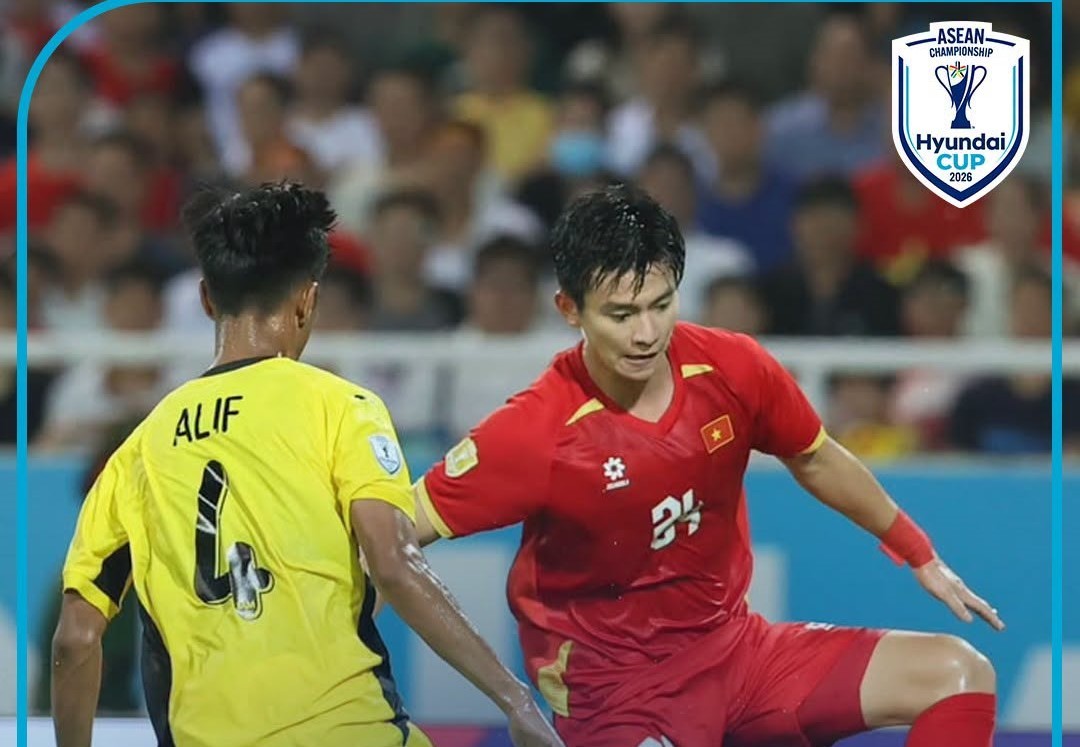 Hiệp một khép lại mà không có bàn thắng nào được ghi. Ảnh: Liên đoàn Bóng đá Đông Nam Á