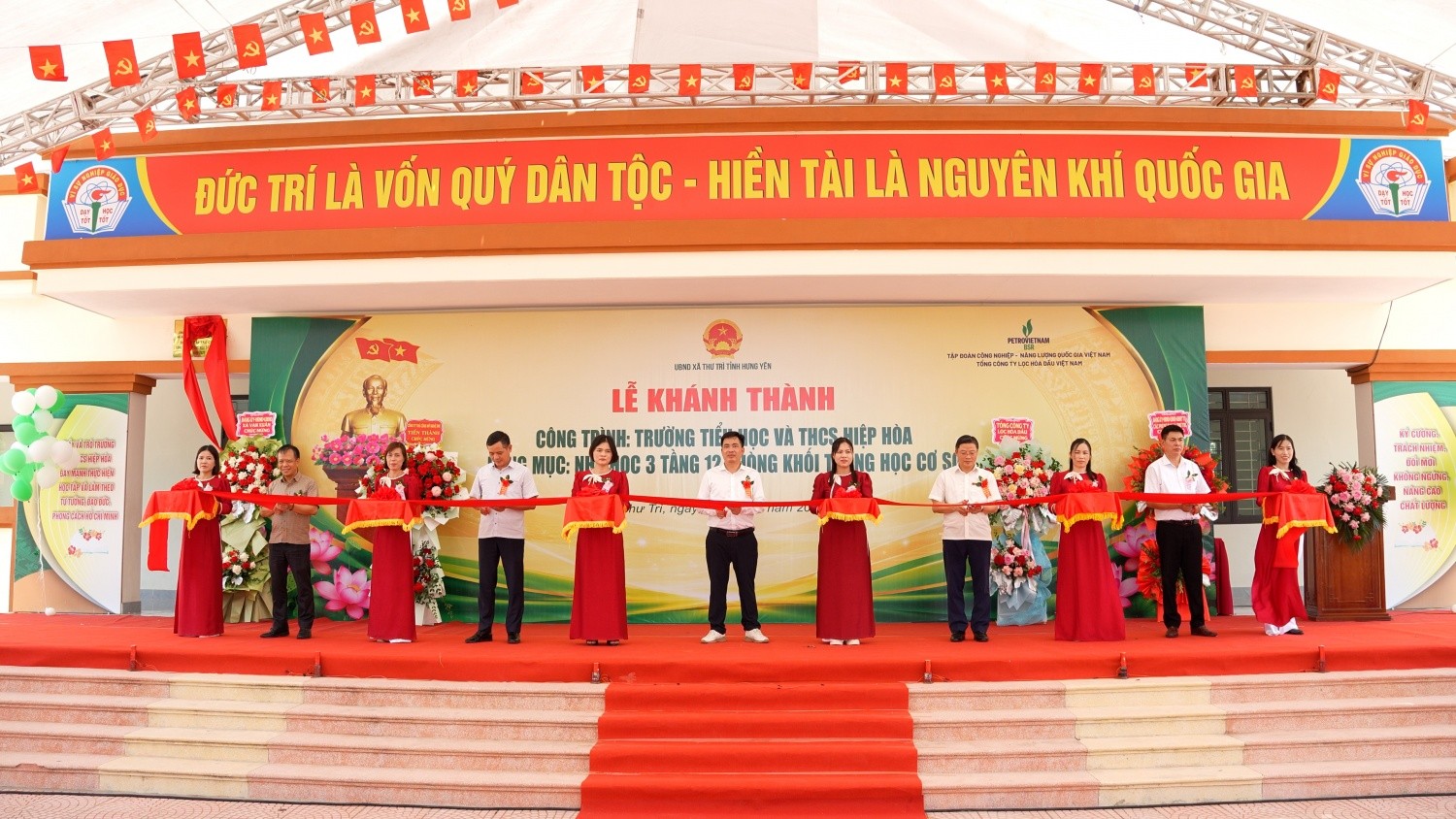 BSR tài trợ 5 tỷ đồng xây dựng công trình trường học tại Hưng Yên