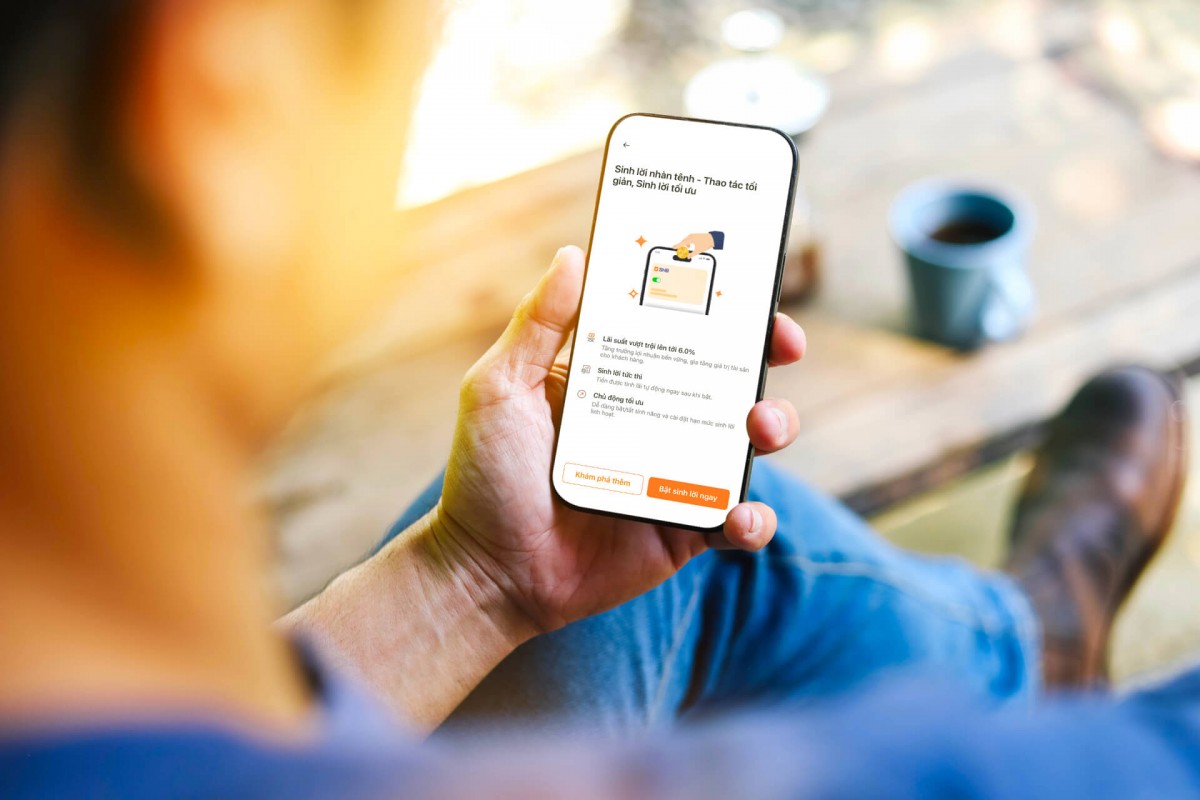 SHB SAHA giúp tối ưu tiền nhàn rỗi trong tài khoản