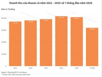Masan công bố doanh thu 7 tháng đầu năm, mảng khoáng sản tăng trưởng mạnh
