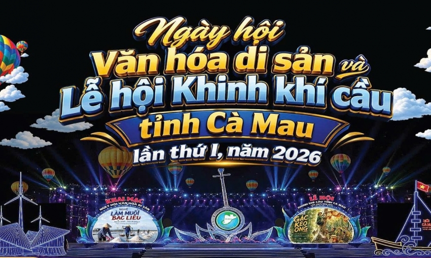 Cà Mau lần đầu tiên tổ chức Lễ hội khinh khí cầu và Ngày hội văn hóa di sản