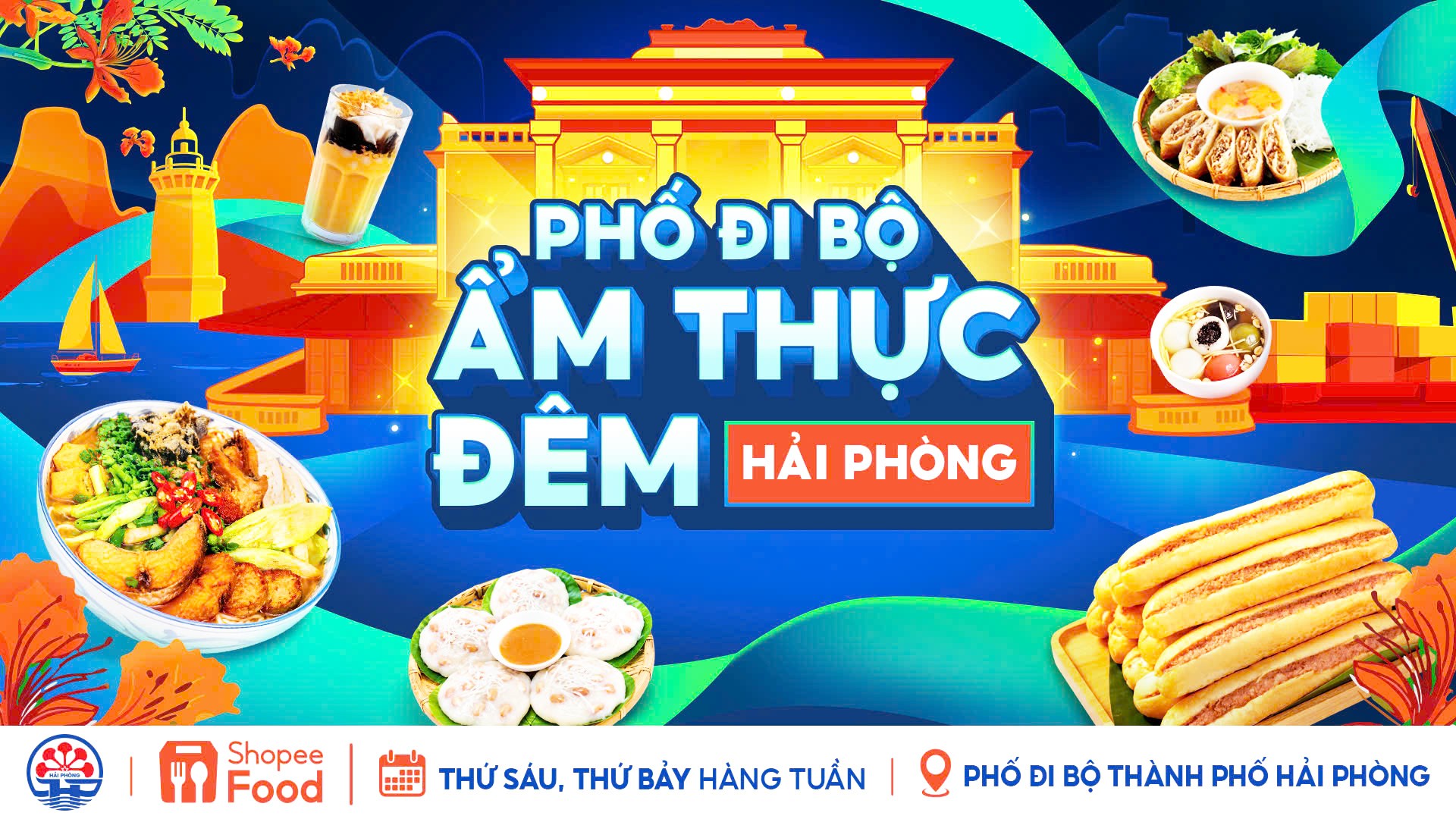 Đa dạng các hoạt động tại phố đi bộ và phát triển kinh tế đêm ở Hải Phòng