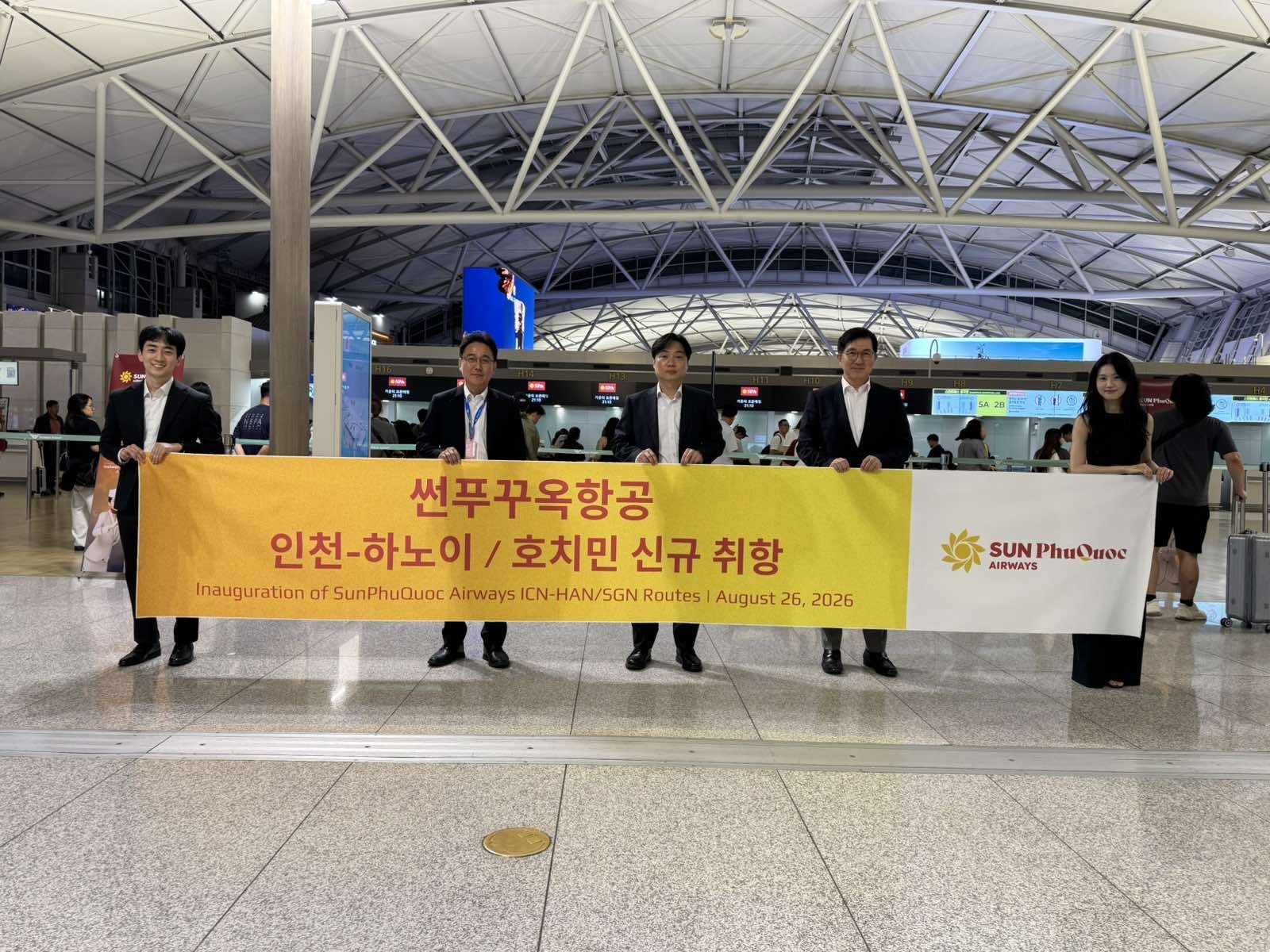 Sun PhuQuoc Airways mở thêm đường bay thẳng tới Seoul