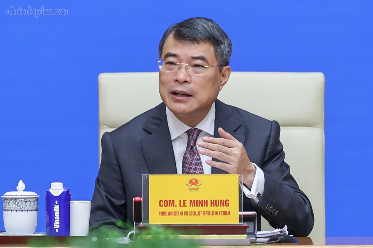 Thủ tướng Lê Minh Hưng gặp gỡ các doanh nghiệp Trung Quốc tại Việt Nam