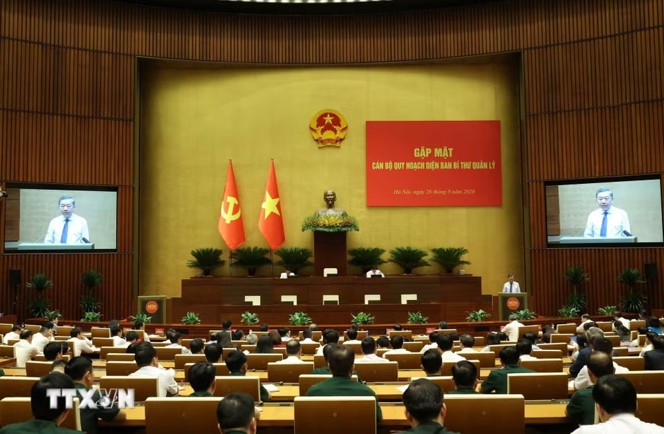 Tổng Bí thư, Chủ tịch nước: Nguồn cán bộ phải luôn mở để phát hiện nhân tố mới