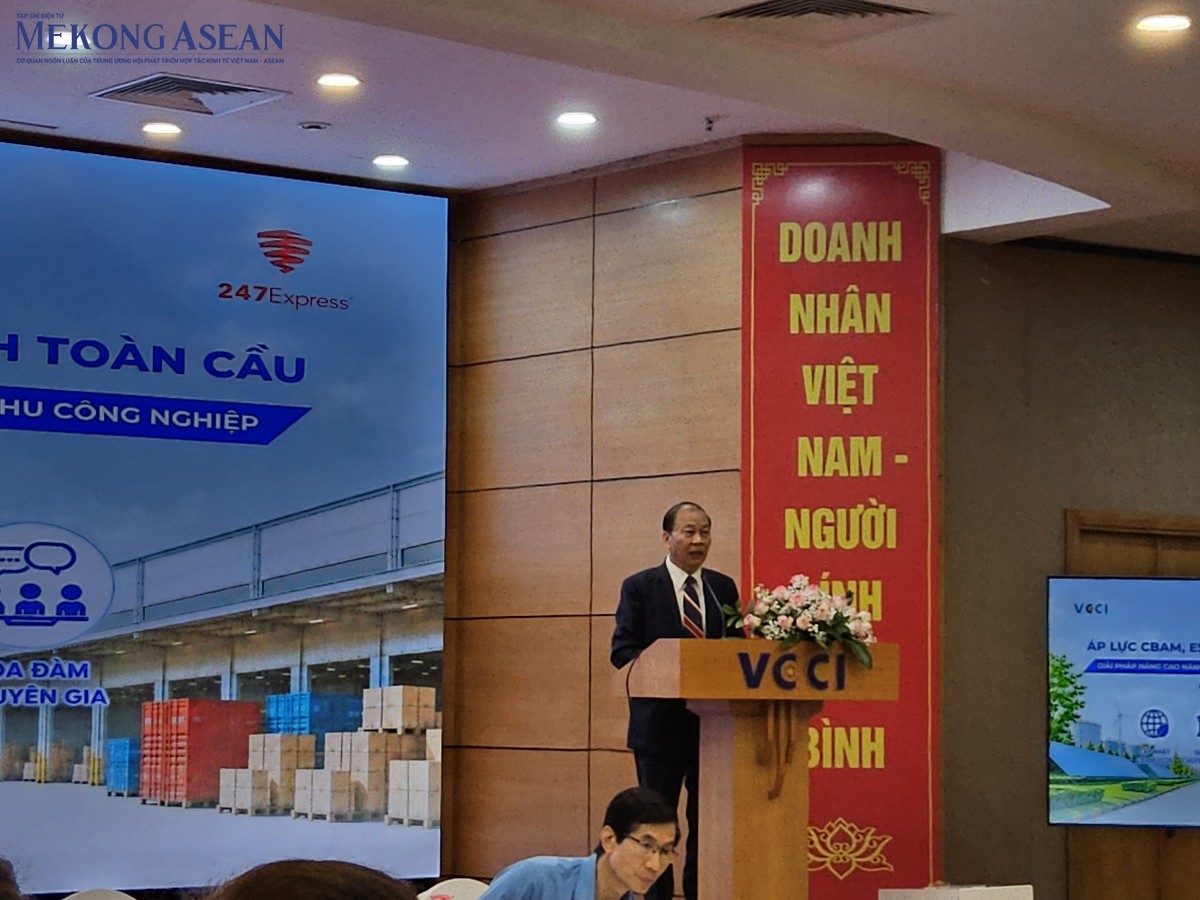 Ông Hoàng Quang Phòng, Phó Chủ tịch Liên đoàn Thương mại và Công nghiệp Việt Nam. Ảnh: Ngọc Linh 