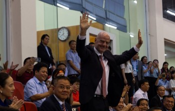 Chủ tịch FIFA ấn tượng trước cảnh Việt Nam ăn mừng chức vô địch