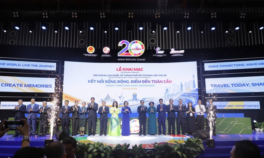 Khai mạc Hội chợ Du lịch quốc tế TP HCM năm 2026