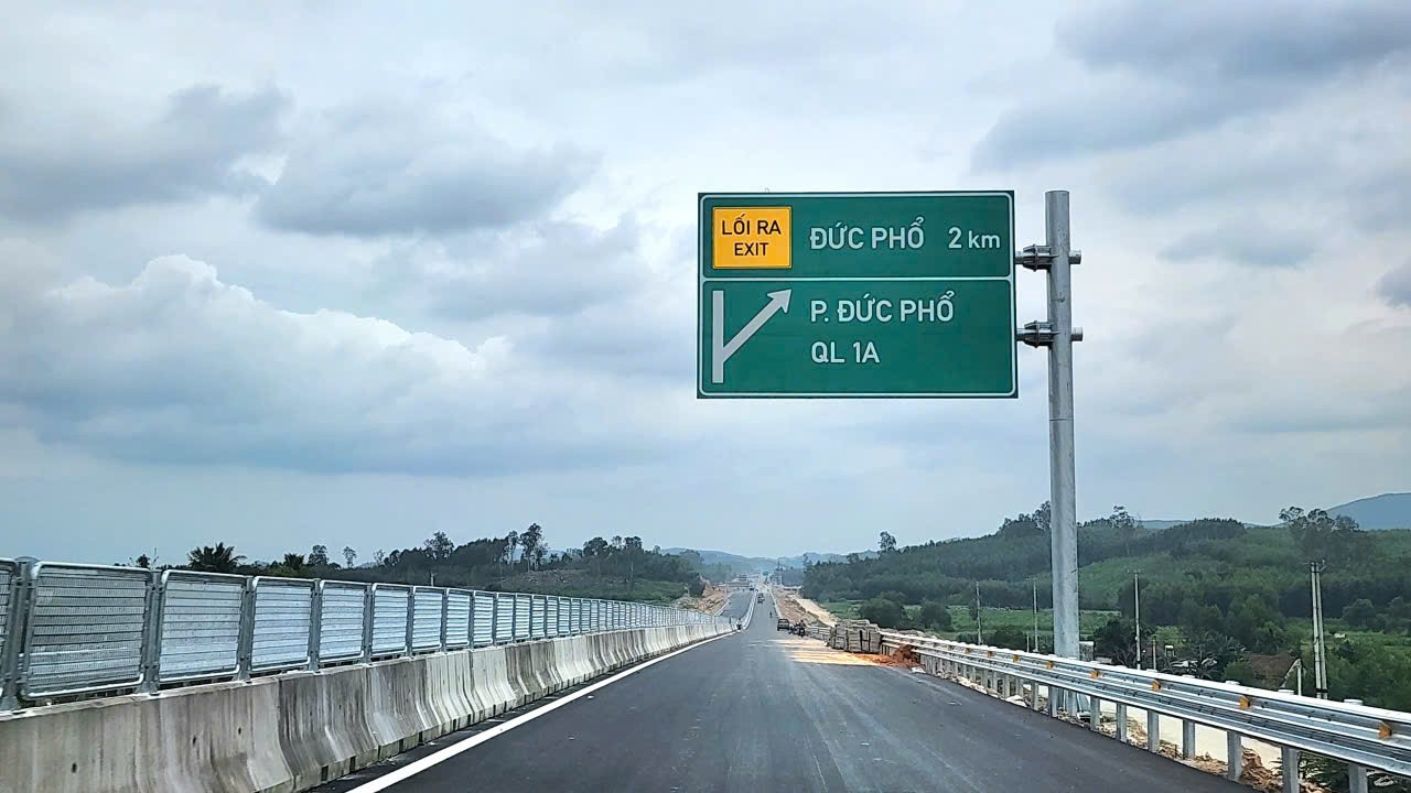 Hoàn thành dự án cao tốc Quảng Ngãi - Hoài Nhơn trong năm 2026