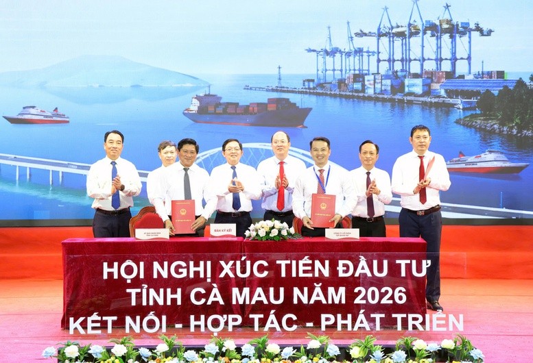 Cà Mau đón gần 480.000 tỷ đồng vốn đầu tư và cam kết hợp tác