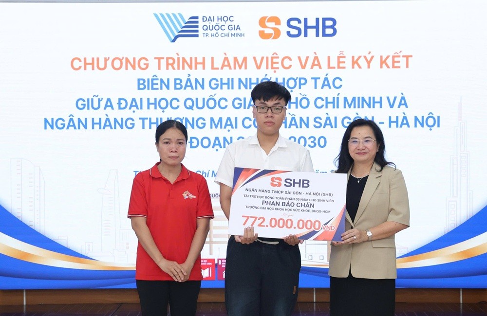 SHB và Đại học Quốc gia TP HCM mở rộng hợp tác trong đào tạo và nghiên cứu