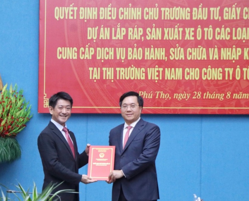 Toyota Việt Nam tăng vốn, mở rộng sản xuất xe điện hóa tại Phú Thọ