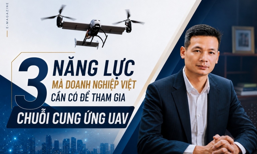 Ba năng lực doanh nghiệp Việt cần có để tham gia chuỗi cung ứng UAV