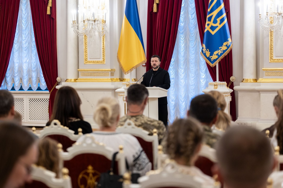 Tổng thống Ukraine Volodymyr Zelensky. Ảnh: X/@ZelenskyyUa