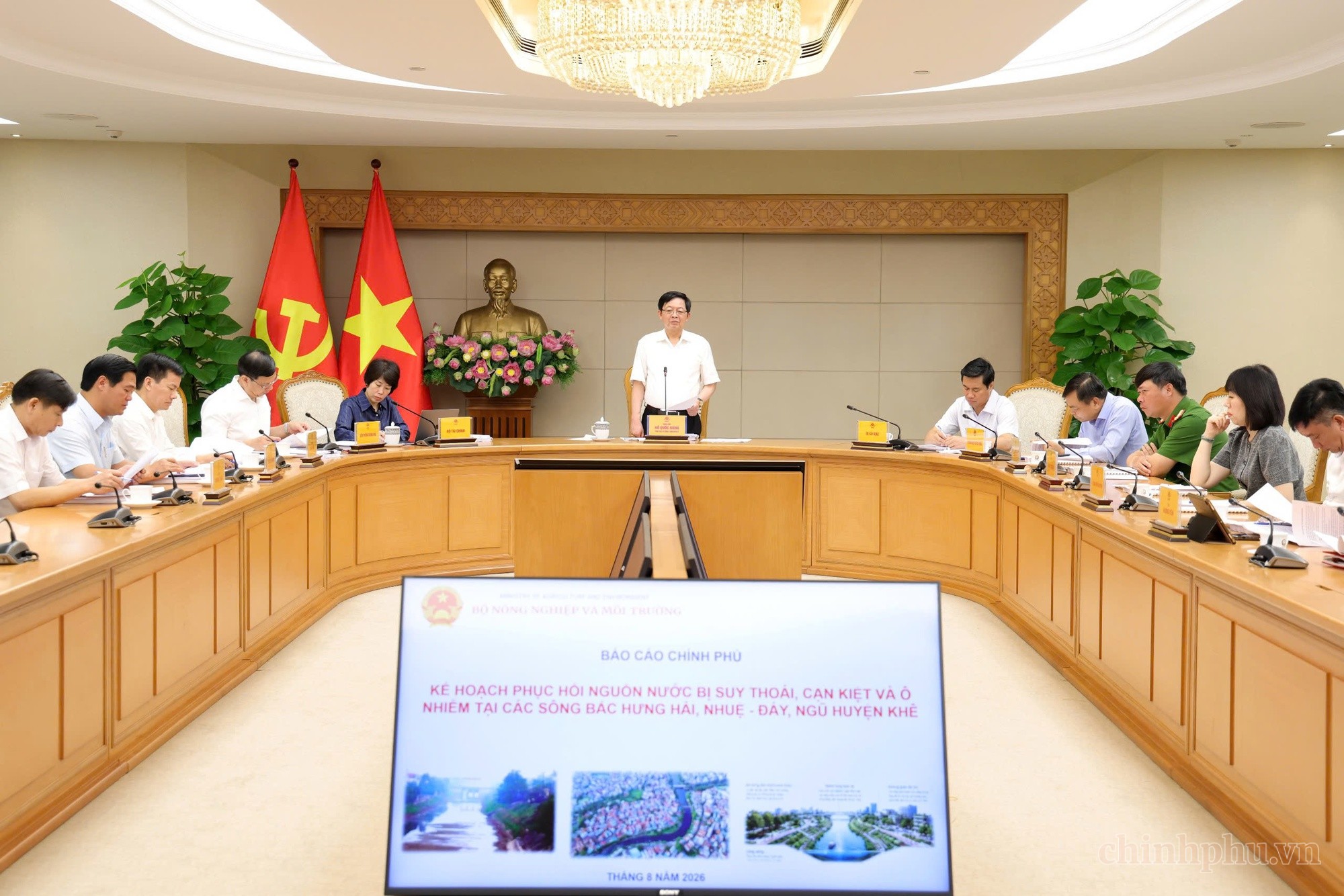 Khẩn trương phục hồi hệ thống sông Bắc Hưng Hải, Nhuệ - Đáy và Ngũ Huyện Khê