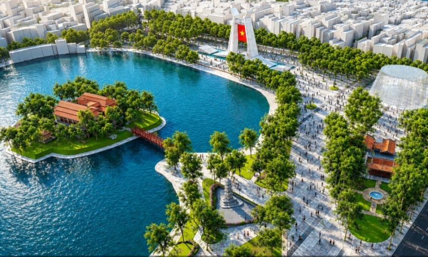 Hà Nội: Phối cảnh đề xuất tái thiết khu vực Hồ Hoàn Kiếm