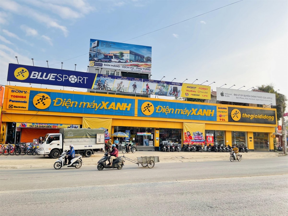 Điện Máy Xanh đạt doanh thu hơn 3 tỷ USD sau 8 tháng