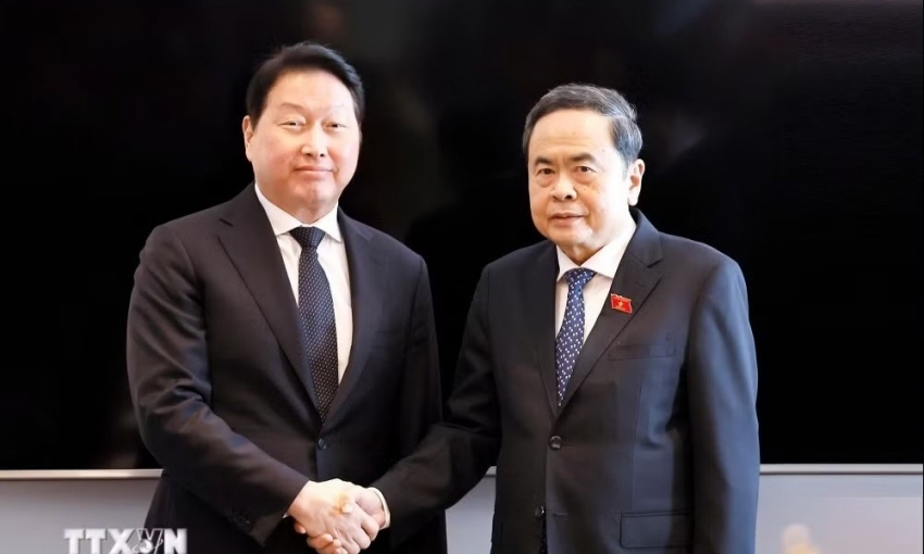 Chủ tịch Quốc hội tiếp lãnh đạo một số tập đoàn lớn của Hàn Quốc