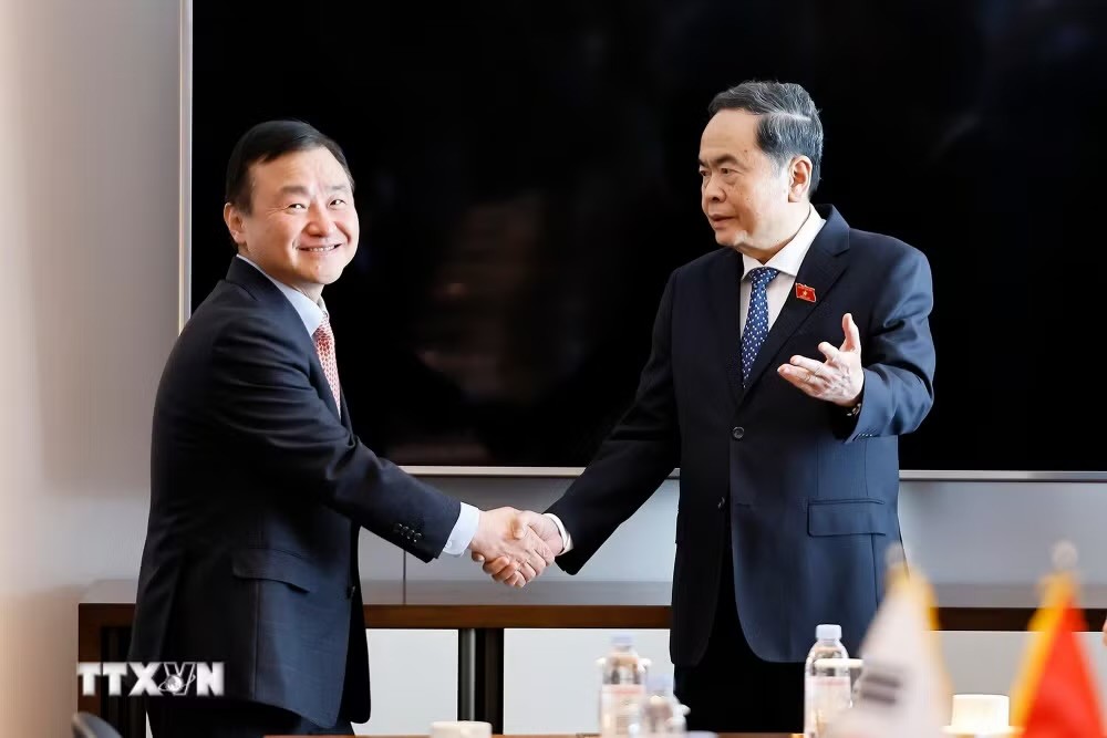 Chủ tịch Quốc hội tiếp lãnh đạo một số tập đoàn lớn của Hàn Quốc