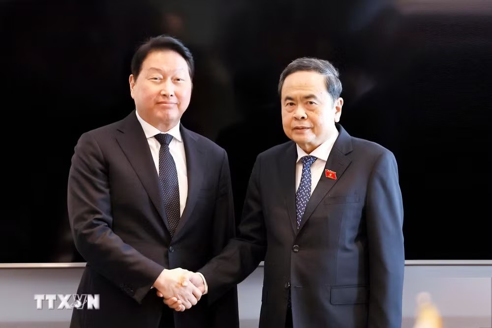 Chủ tịch Quốc hội tiếp lãnh đạo một số tập đoàn lớn của Hàn Quốc