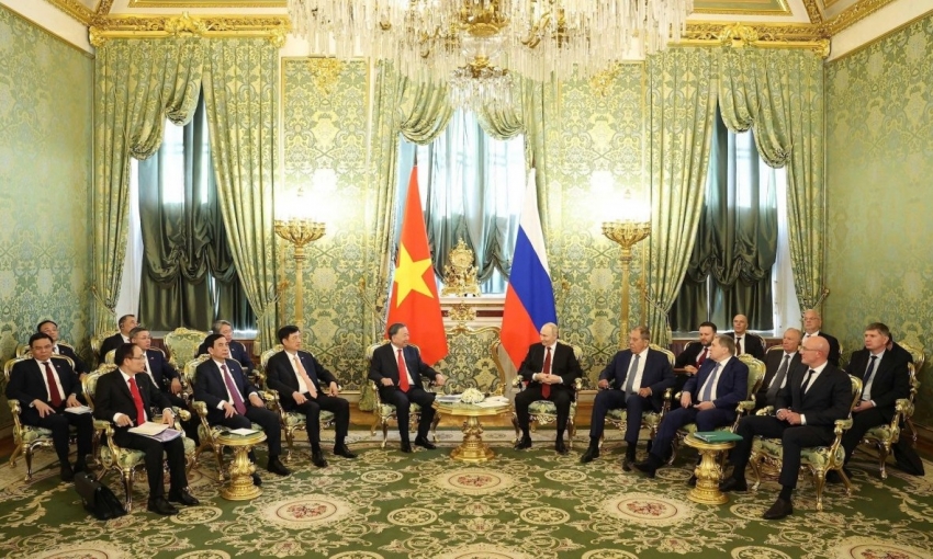 Tổng Bí thư, Chủ tịch nước Tô Lâm hội đàm với Tổng thống Nga Putin