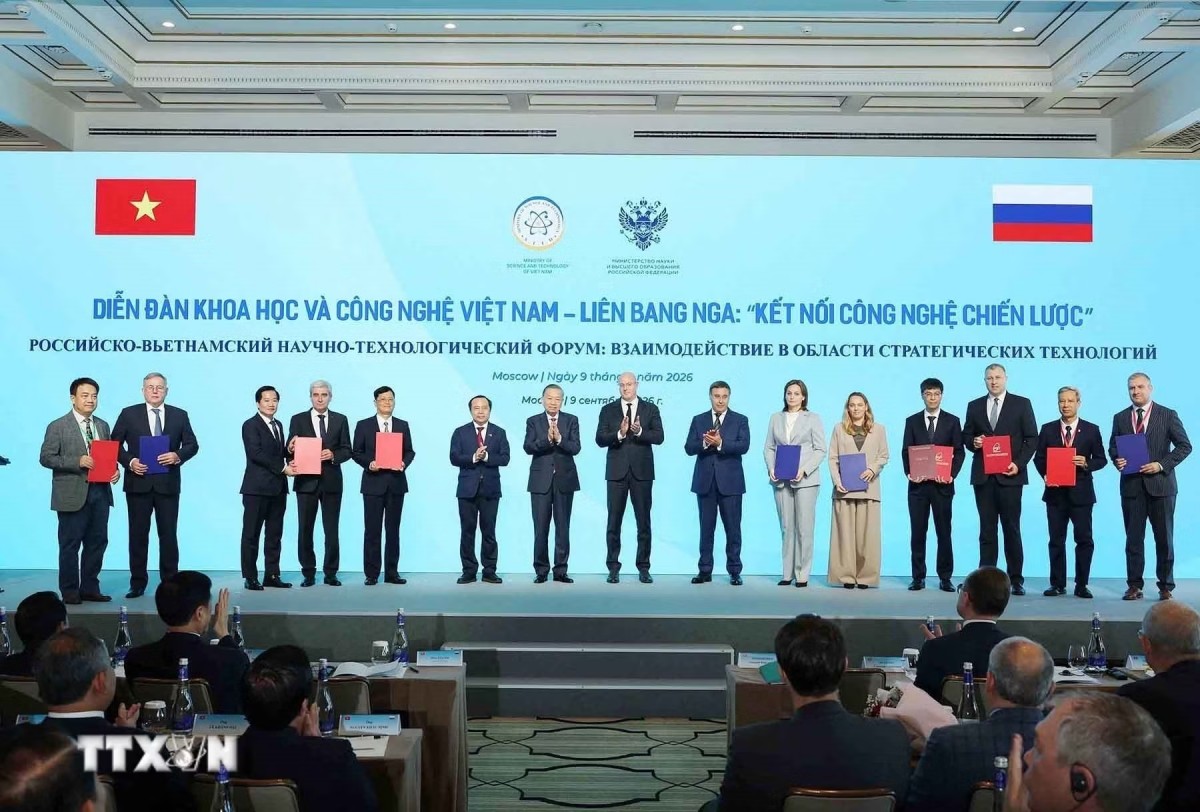 Đưa hợp tác công nghệ chiến lược thành trụ cột mới của quan hệ Việt - Nga