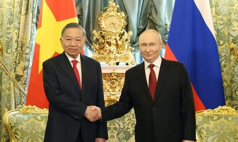 Tổng Bí thư, Chủ tịch nước Tô Lâm hội đàm với Tổng thống Nga Putin