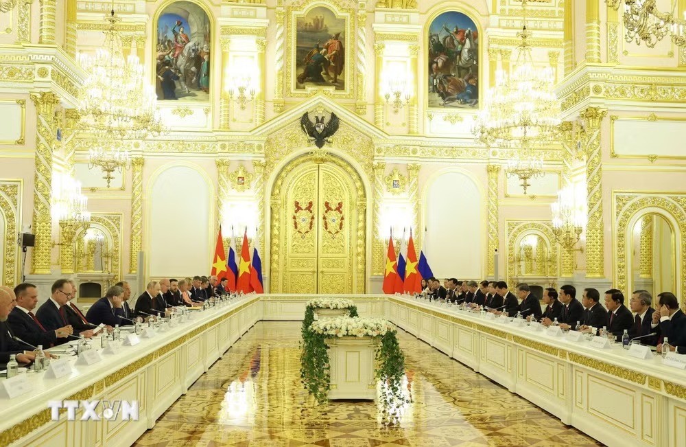 Tổng Bí thư, Chủ tịch nước Tô Lâm hội đàm với Tổng thống Nga Putin