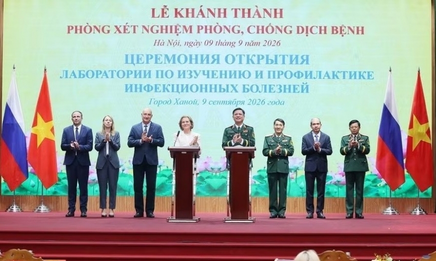 Khai trương phòng xét nghiệm Trung tâm Nhiệt đới Việt - Nga