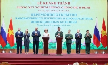 Khai trương phòng xét nghiệm Trung tâm Nhiệt đới Việt - Nga