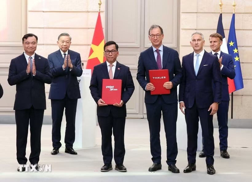 Việt Nam - Pháp tăng cường hợp tác trên nhiều lĩnh vực trọng yếu
