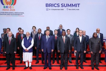 Thủ tướng dự Phiên thảo luận Hội nghị Thượng đỉnh BRICS