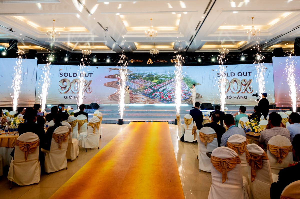 90% giỏ hàng T&T Homes Elite Rivera Vĩnh Long 'cháy hàng' chỉ sau 2 giờ mở bán