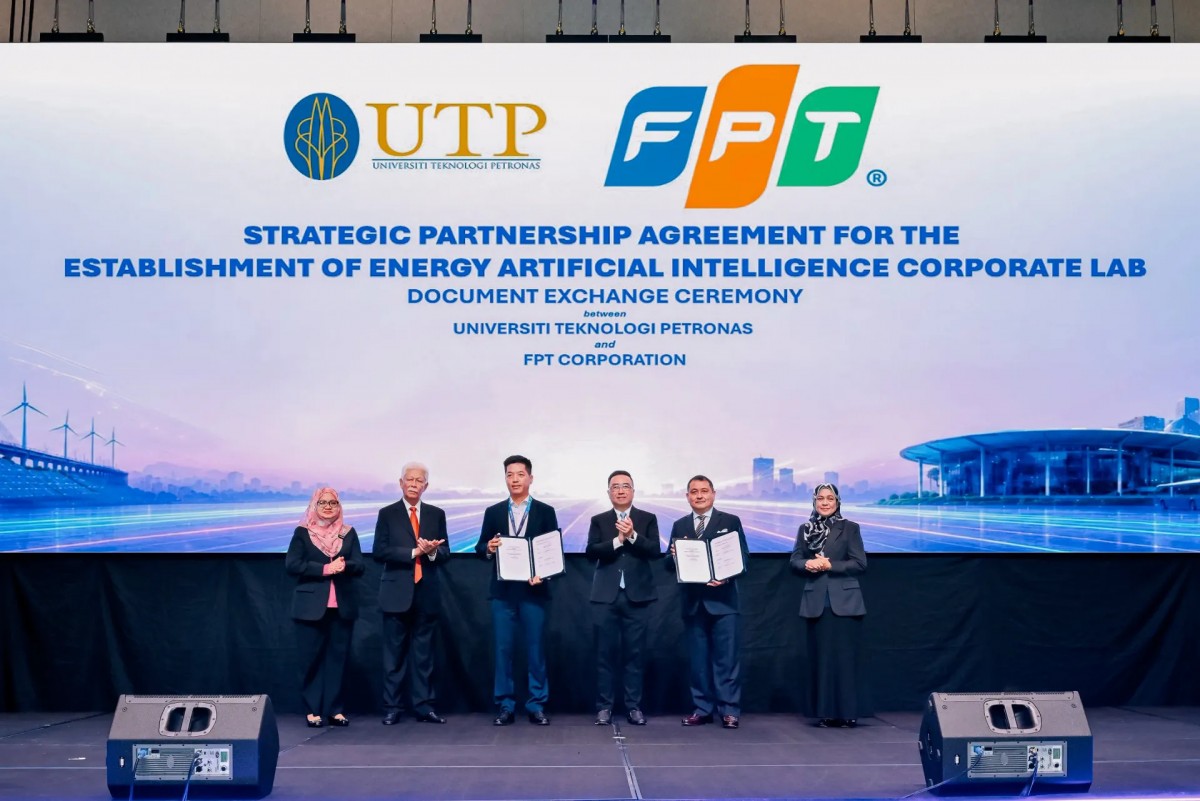 FPT 'bắt tay' một đại học của Malaysia lập phòng nghiên cứu AI về năng lượng