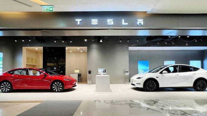 Showroom Tesla tại Thái Lan. Ảnh: Tesla.