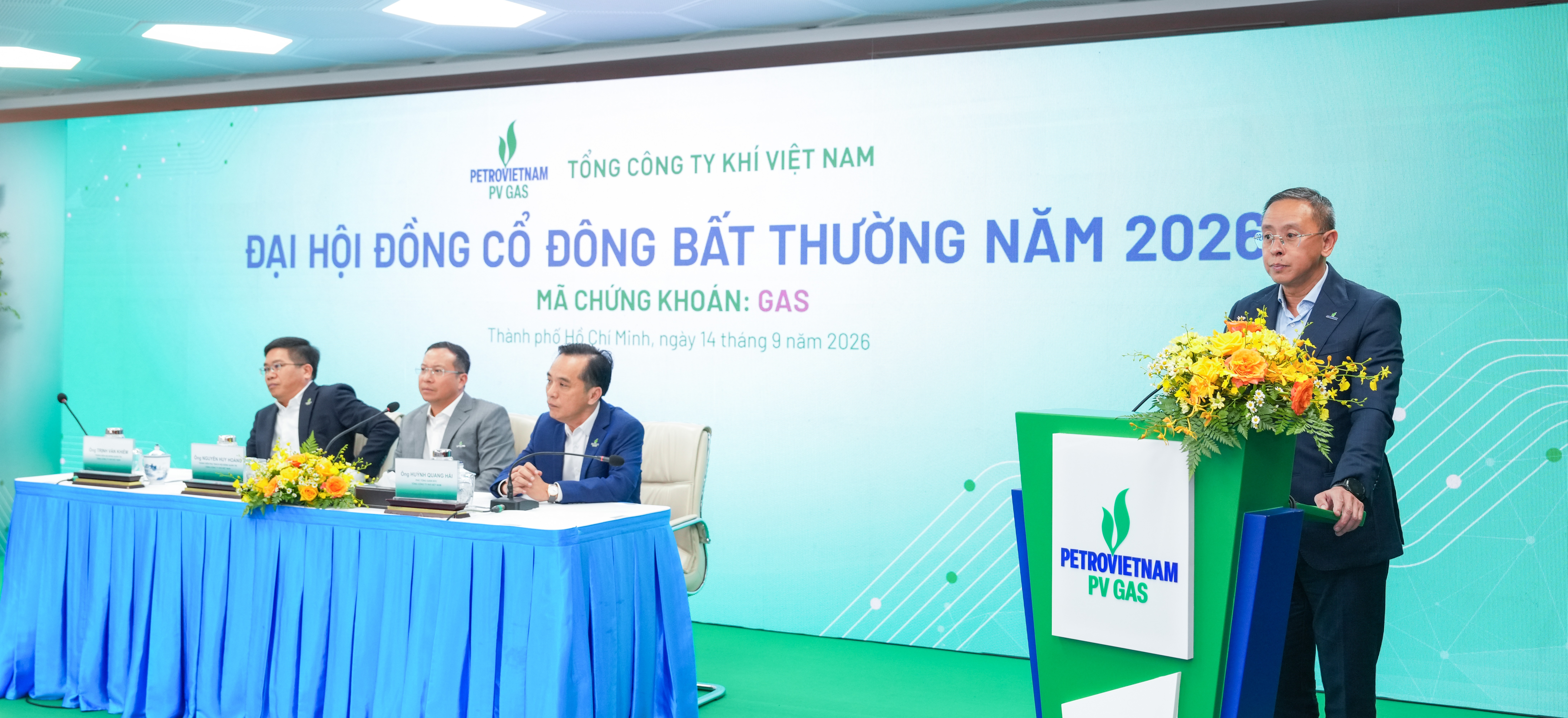 PV GAS kiện toàn bộ máy lãnh đạo, nhắm đích doanh thu 250.000 tỷ đồng vào năm 2030