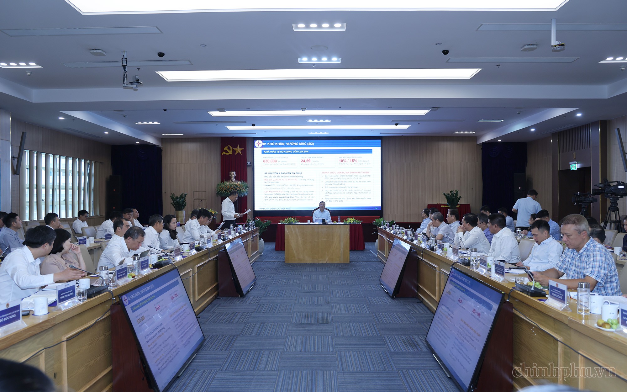 EVN phải giữ vai trò nòng cốt trong bảo đảm an ninh năng lượng