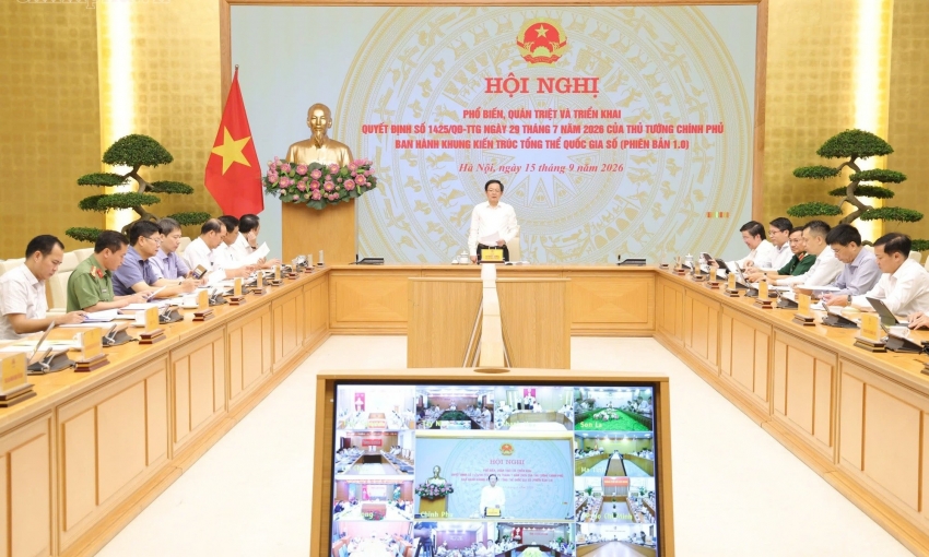 Hoàn thành khung kiến trúc số trước ngày 29/1/2027