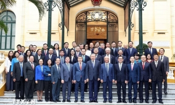 Tổng Bí thư, Chủ tịch nước gặp Đại biểu Liên hiệp các tổ chức hữu nghị Việt Nam