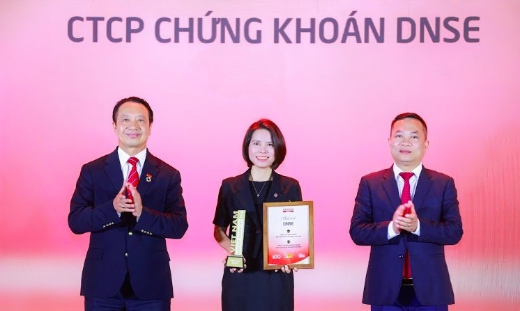 DNSE được vinh danh Top 10 công ty chứng khoán tư nhân nộp ngân sách lớn nhất Việt Nam