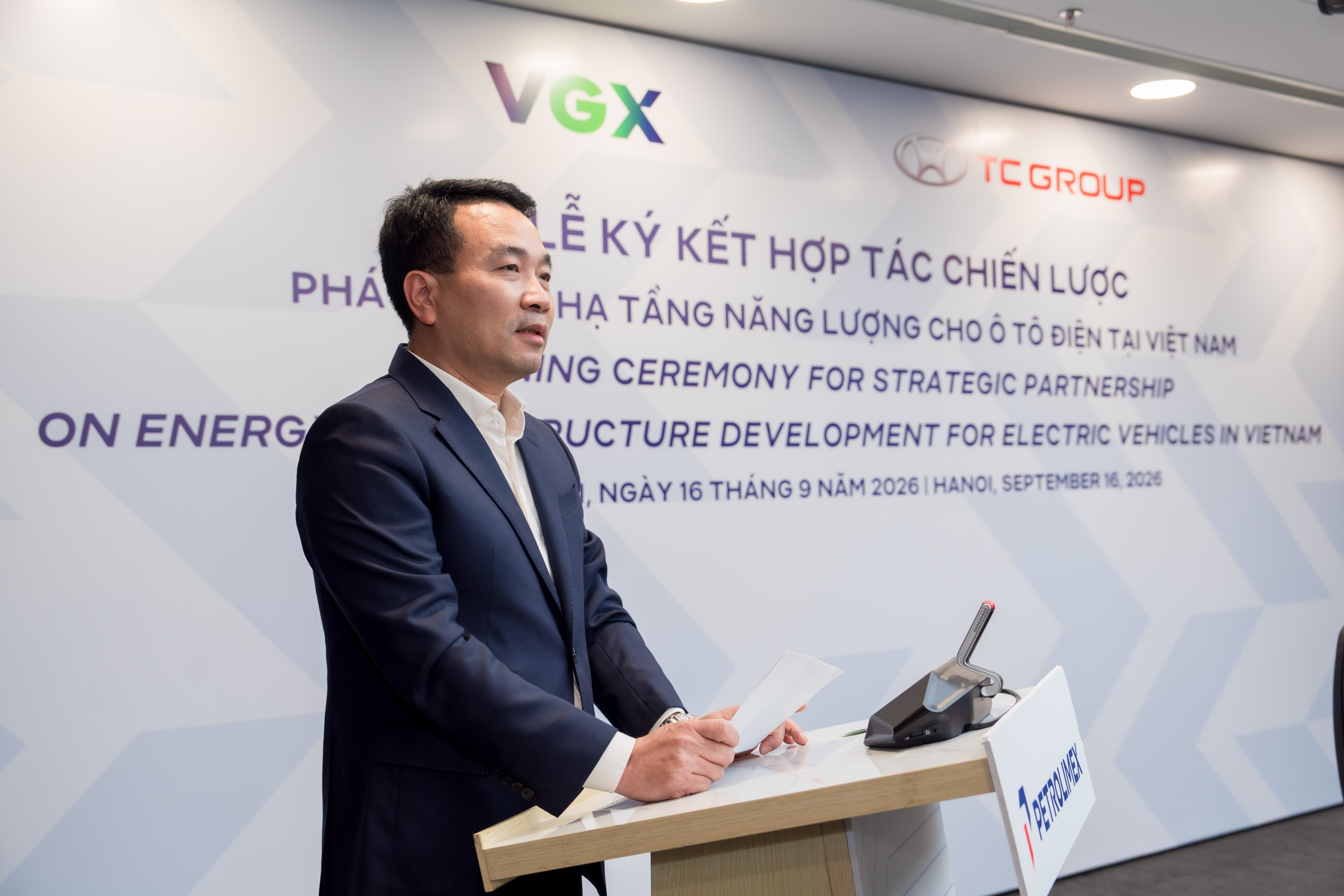 TC Group hợp tác VGX xây trạm sạc 'mở' cho mọi hãng xe điện