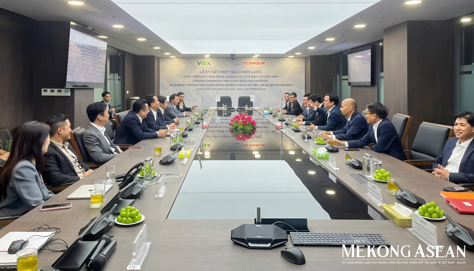 TC Group hợp tác VGX xây trạm sạc 'mở' cho mọi hãng xe điện
