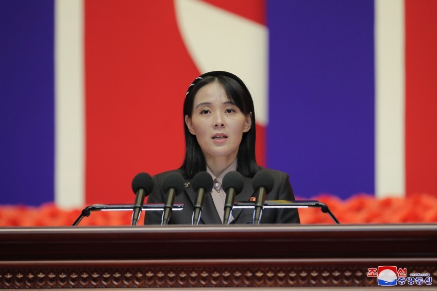 Bà Kim Yo Jong, Trưởng ban thuộc Ban Chấp hành Trung ương Đảng Lao động Triều Tiên. Ảnh: KCNA