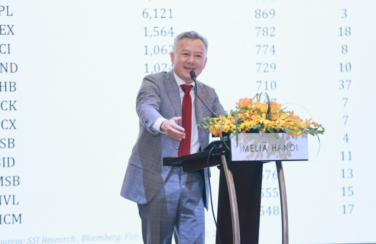 Lãnh đạo SSI: 'Thị trường đang thay đổi, tiền đang chảy vào'