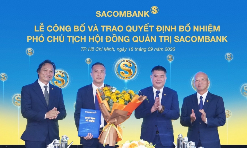 Ông Nguyễn Xuân Vũ làm Phó Chủ tịch HĐQT Sacombank