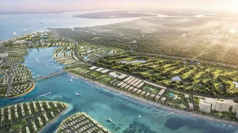 Vinhomes điều chỉnh tăng giá trị hợp đồng tổng thầu tại dự án Cần Giờ